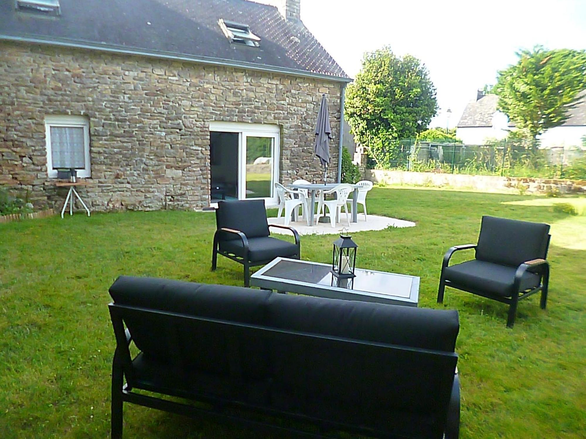 gite au calme centre finistère jardin clos Trégourez Exterior foto